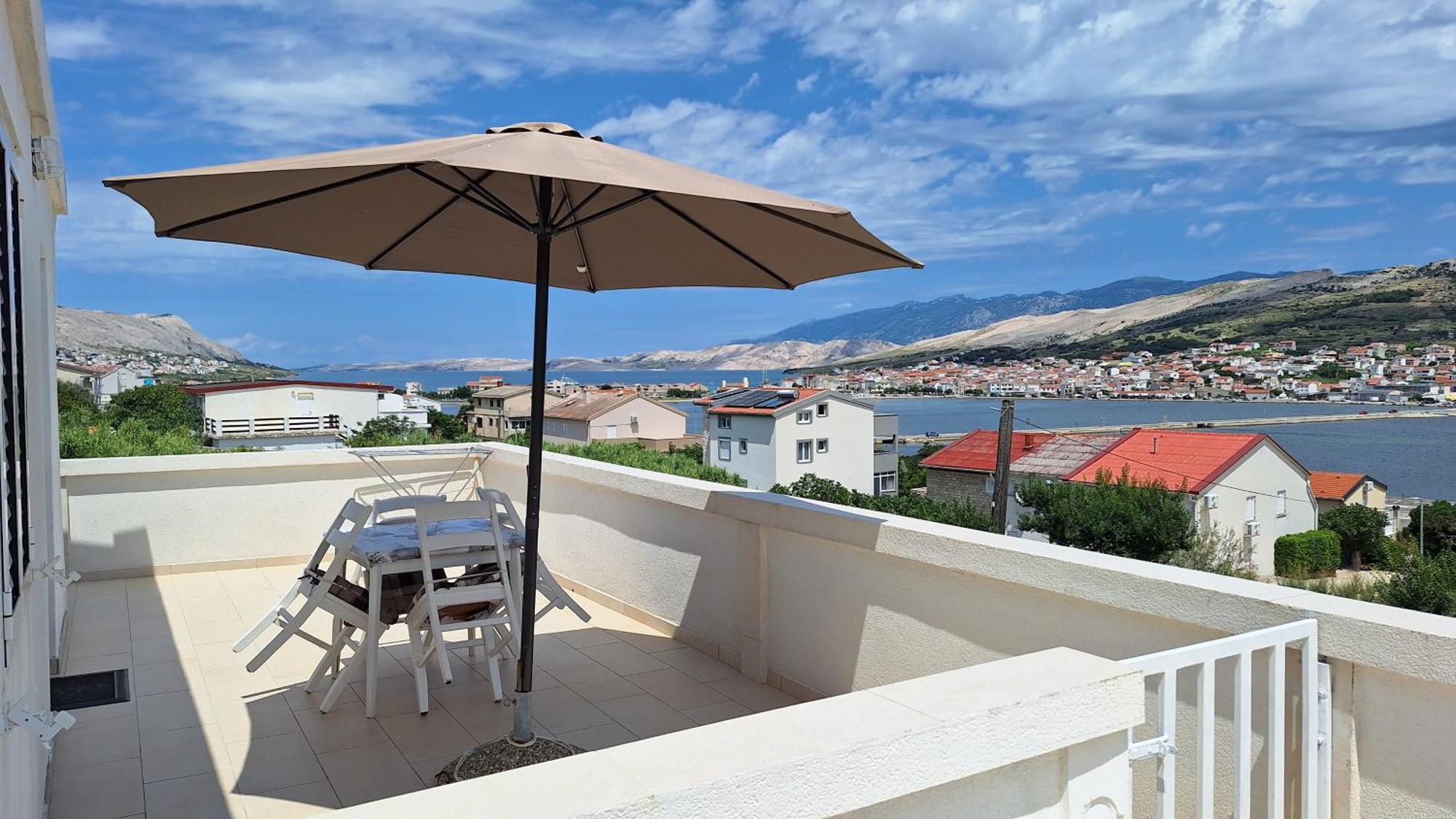 4 Adriatic Apartment Pag Pag Town Kültér fotó